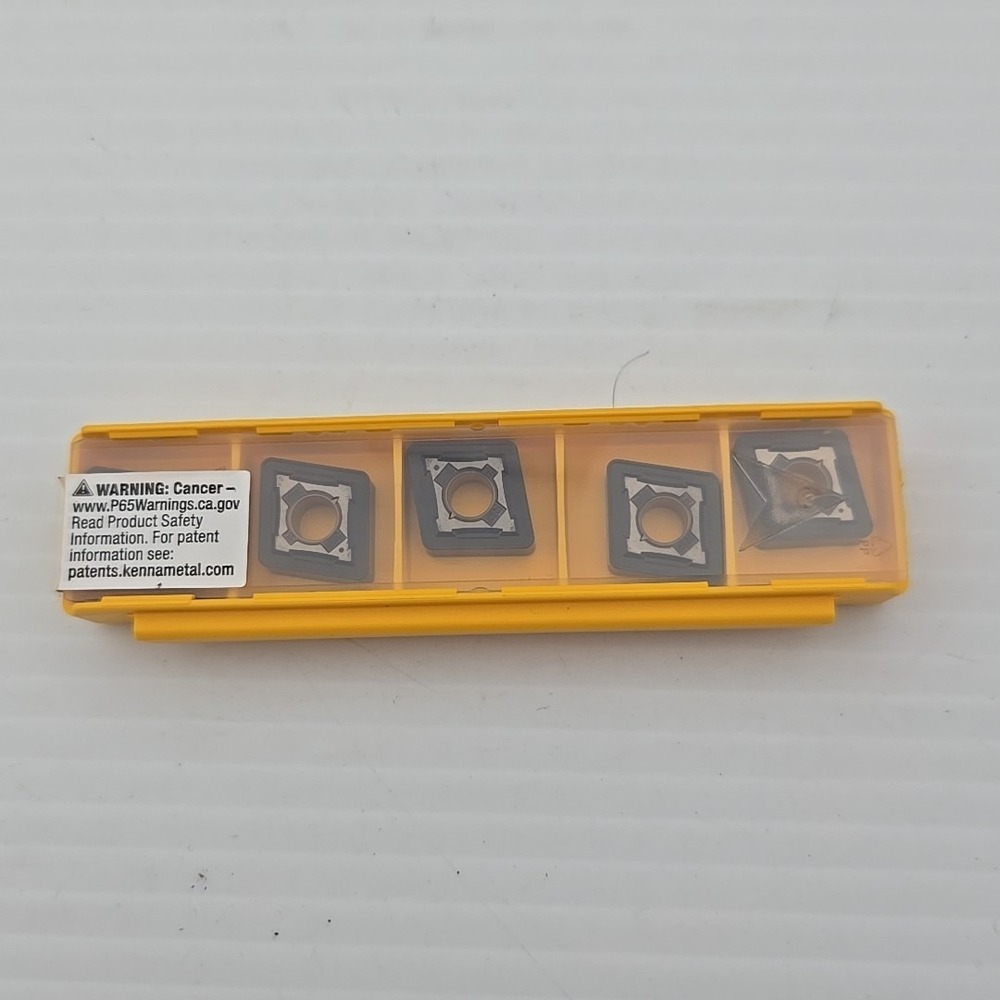 Kennametal Carbide Turning Inserts QTY5 CNMG433RP/CNMG120412RP KC5025 (LOC1214A)